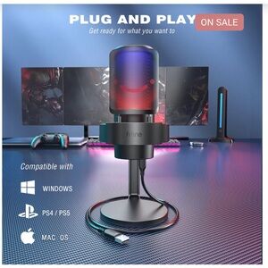 USB Microphone for Recording & Streaming